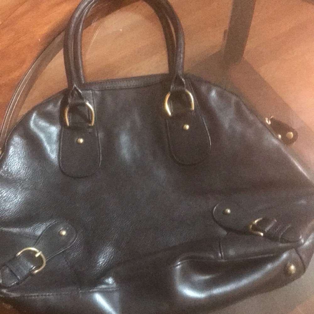 Banana Republic Black leather bag